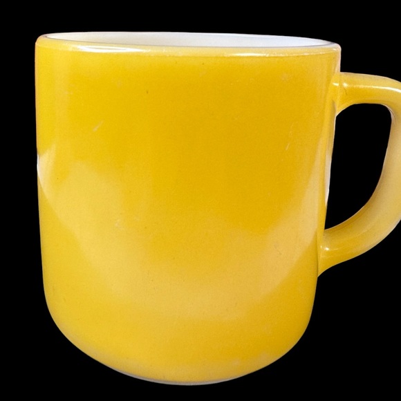 Vintage Federal Glass Gold Coffee Cup Mug - Picture 5 of 8